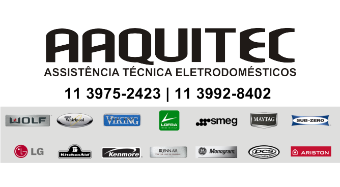 Assistência Técnica AAQUITEC para eletrodomésticos